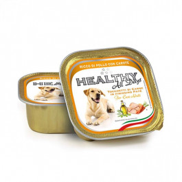 Healthy All days dog pate chicken with carrots 150 г (8015912504562)