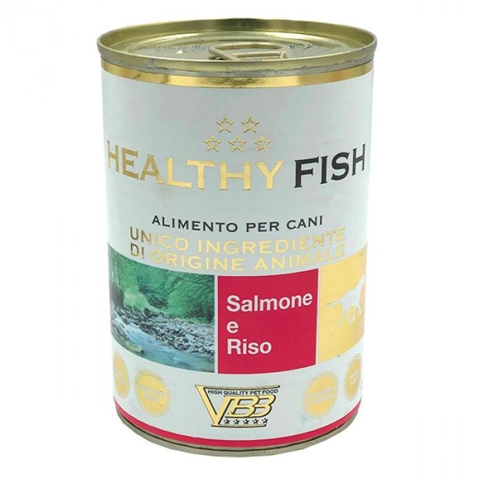 Healthy Fish dog pate salmon and rice 400 г (8015912507372) - зображення 1