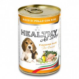 Healthy All days dog pate chicken with rice puppy 400 г (8015912504418)