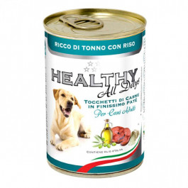 Healthy All days dog pate tuna with rice 400 г (8015912504470)