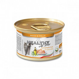Healthy alldays cat pate’ rich in chicken 200 г (8015912504647)