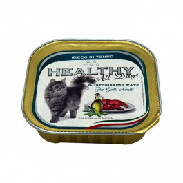 Healthy alldays cat pate’ rich in tuna 100 г (8015912504739)