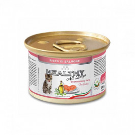 Healthy alldays cat pate’ salmon kitten 200 г (8015912504630)