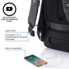 XD Design Bobby Hero Regular anti-theft backpack / black (P705.291) - зображення 11