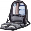 XD Design Bobby Hero Regular anti-theft backpack / black (P705.291) - зображення 7