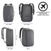 XD Design Bobby Duffle anti-theft travelbag / black (P705.271) - зображення 13