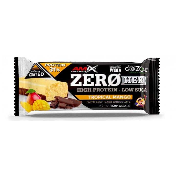 Amix ZeroHero Bar 65 g Tropical Mango - зображення 1