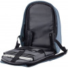 XD Design Bobby Hero Regular anti-theft backpack / light blue (P705.299) - зображення 7