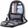 XD Design Bobby Hero Regular anti-theft backpack / grey (P705.292) - зображення 12