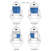 XD Design Bobby Elle anti-theft backpack / pink (P705.224) - зображення 10