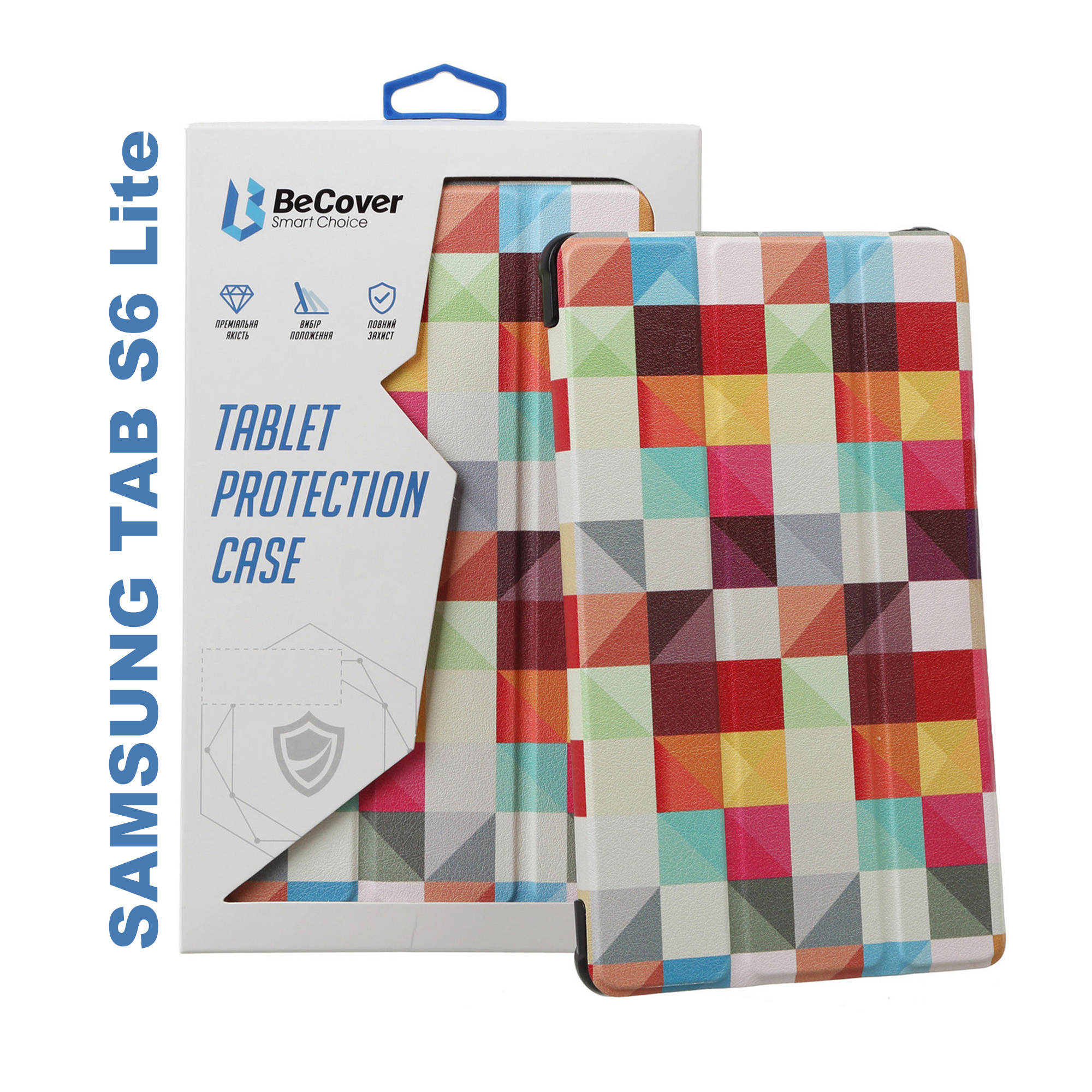 BeCover Чехол Premium для Samsung Galaxy Tab S6 Lite 10.4 P610/P613/P615/P619 Square (706605) - зображення 1
