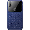 Baseus Glass & Weaving iPhone XS/X Blue (WIAPIPH58-BL03) - зображення 1