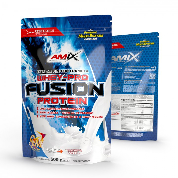 Amix Whey-Pro FUSION pwd. 500 g /14 servings/ Peanut Chocolate Caramel - зображення 1