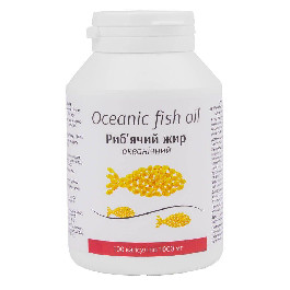  Рыбий жир океанический 1000 мг, 100 капсул,