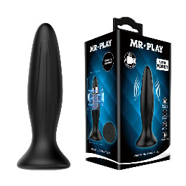 Baile Mr.Play Vibrating Butt Plug Black (6603BI0843)