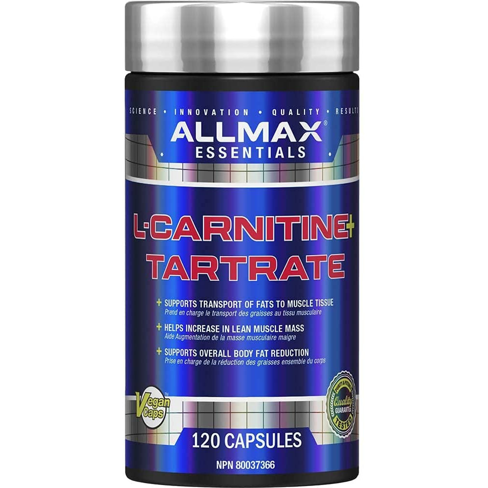 Allmax Nutrition L-Carnitine + Tartrate 120 caps /60 servings/ - зображення 1