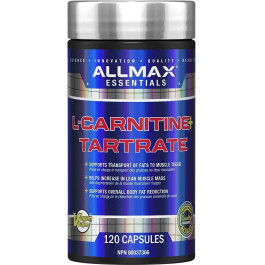 Allmax Nutrition L-Carnitine + Tartrate 120 caps /60 servings/