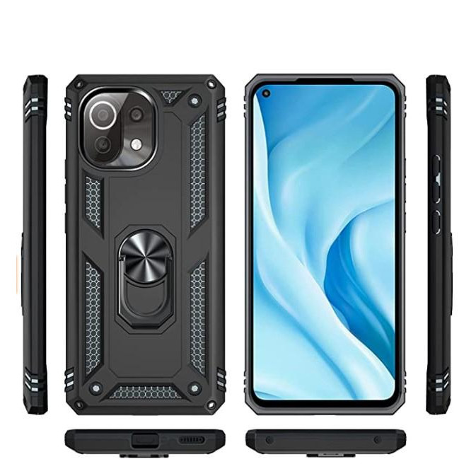 BeCover Панель Military для Xiaomi Mi 11 Lite / Mi 11 Lite 5G / 11 Lite 5G NE Black (706642) - зображення 1