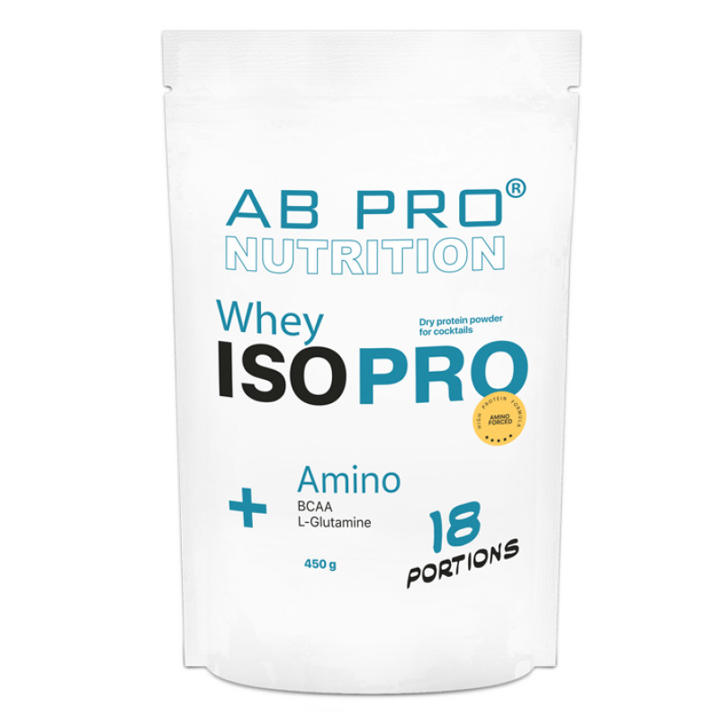 AB Pro ISO Pro Whey+ Amino 450 g /18 servings/ Ваниль - зображення 1