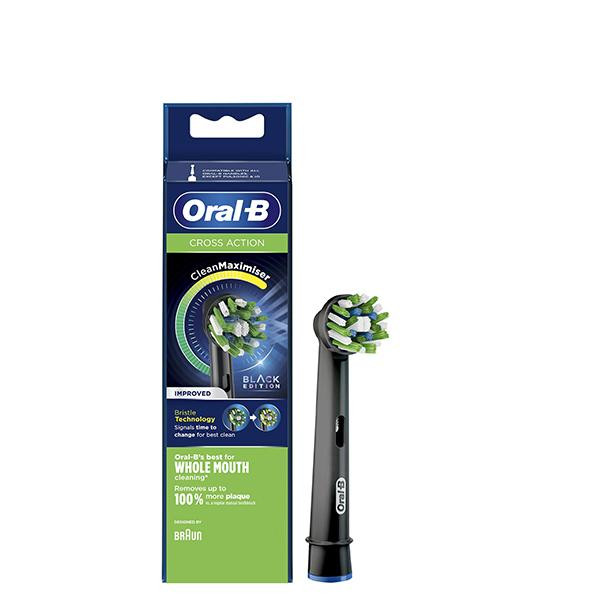 Oral-B EB50BRB Cross Action CleanMaximiser Black 1 шт - зображення 1