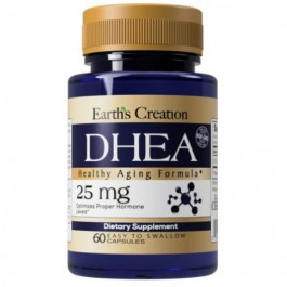 Earth's Creation DHEA 25 mg 60 caps