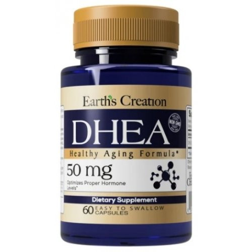 Earth's Creation DHEA 50 mg 60 caps - зображення 1
