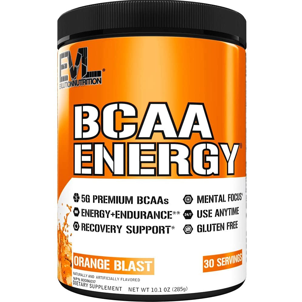 Evlution Nutrition BCAA Energy 285 g /30 servings/ Orange Blast - зображення 1