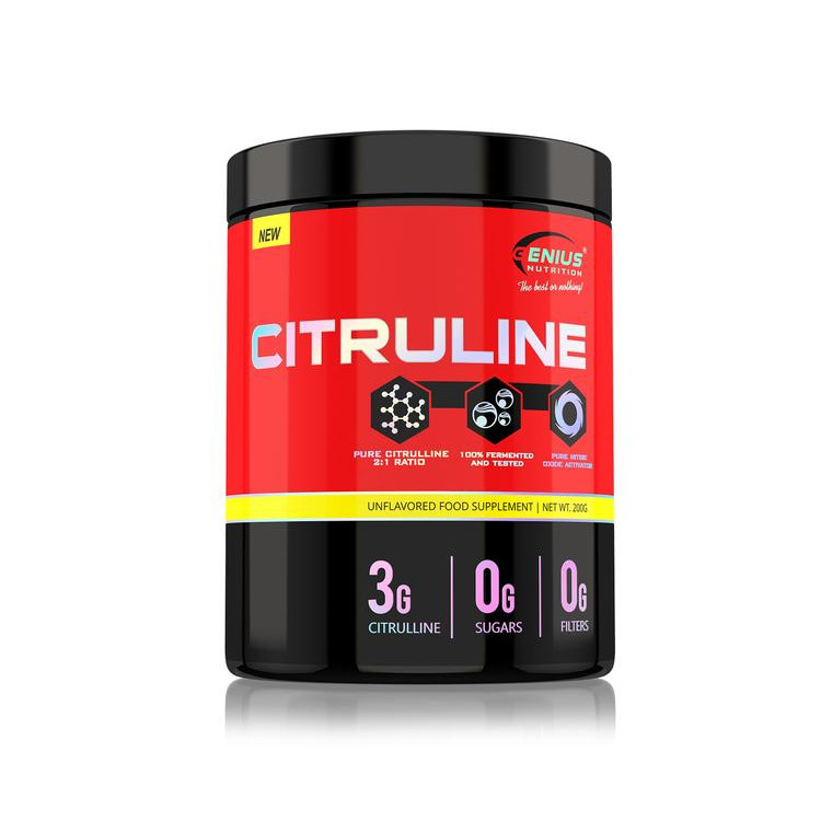 Genius Nutrition Citruline 200 g /66 servings/ Unflavored - зображення 1