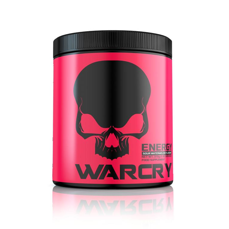 Genius Nutrition Warcry Energy 315 g /45 servings/ Sour Watermelon - зображення 1