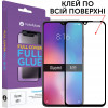 MakeFuture Защитное стекло Full Cover Glue Xiaomi Mi9 Black (MGF-XM9) - зображення 1