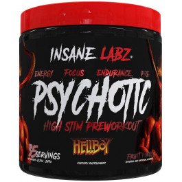 Insane Labz Psychotic HELLBOY Edition 250 g /35 servings/ Fruit Punch