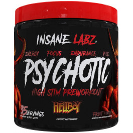   Insane Labz Psychotic HELLBOY Edition 250 g /35 servings/ Fruit Punch