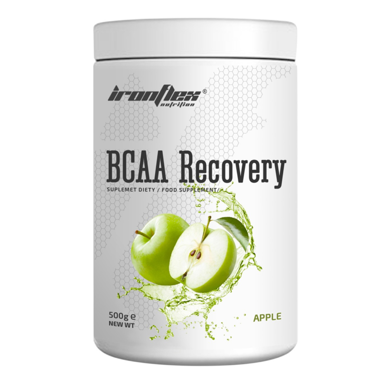 IronFlex Nutrition BCAA Recovery 500 g /87 servings/ Apple - зображення 1