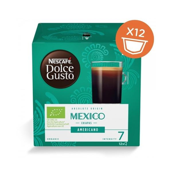 Nescafe Dolce Gusto Americano Mexico Chiapas в капсулах 12 шт. - зображення 1
