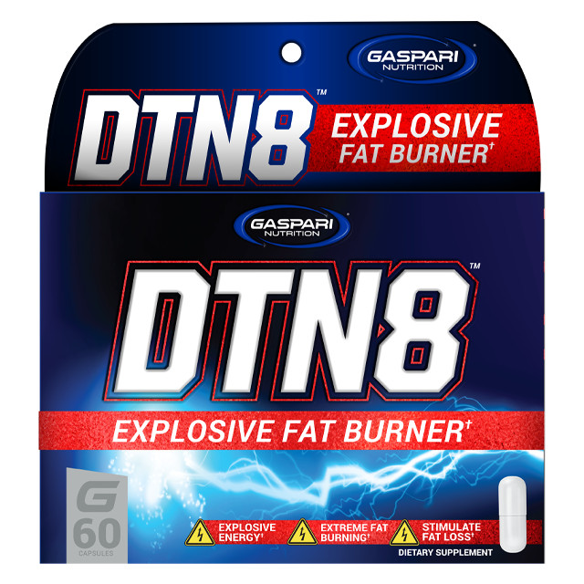 Gaspari Nutrition DTN8 Explosive Fat Burner 60 caps /30 servings/ - зображення 1
