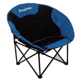 KingCamp Moon Leisure Chair Black/Blue (KC3816_black/blue)