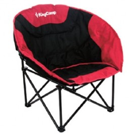 KingCamp Moon Leisure Chair Black/Red (KC3816_black/red)