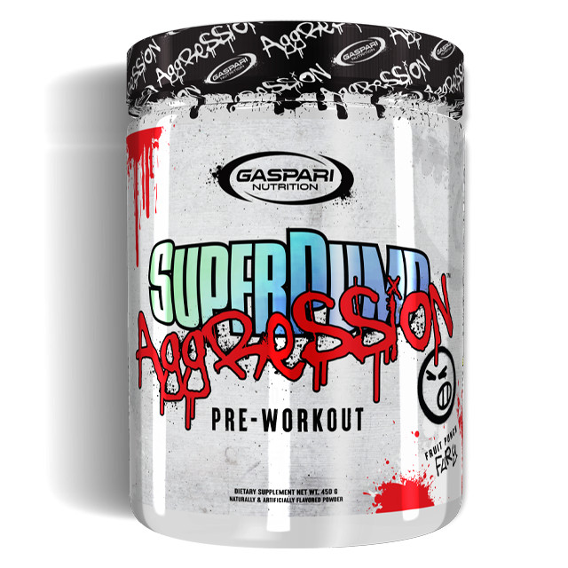 Gaspari Nutrition SuperPump Aggression 450 g /25 servings/ Fruit Punch Fury - зображення 1