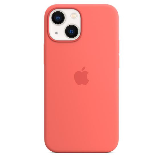 Apple iPhone 13 mini Silicone Case with MagSafe - Pink Pomelo (MM1V3) - зображення 1