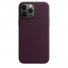 Apple iPhone 13 Pro Max Leather Case with MagSafe - Dark Cherry (MM1M3) - зображення 1