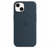 Apple iPhone 13 Silicone Case with MagSafe - Abyss Blue (MM293) - зображення 1