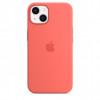 Apple iPhone 13 Silicone Case with MagSafe - Pink Pomelo (MM253) - зображення 1