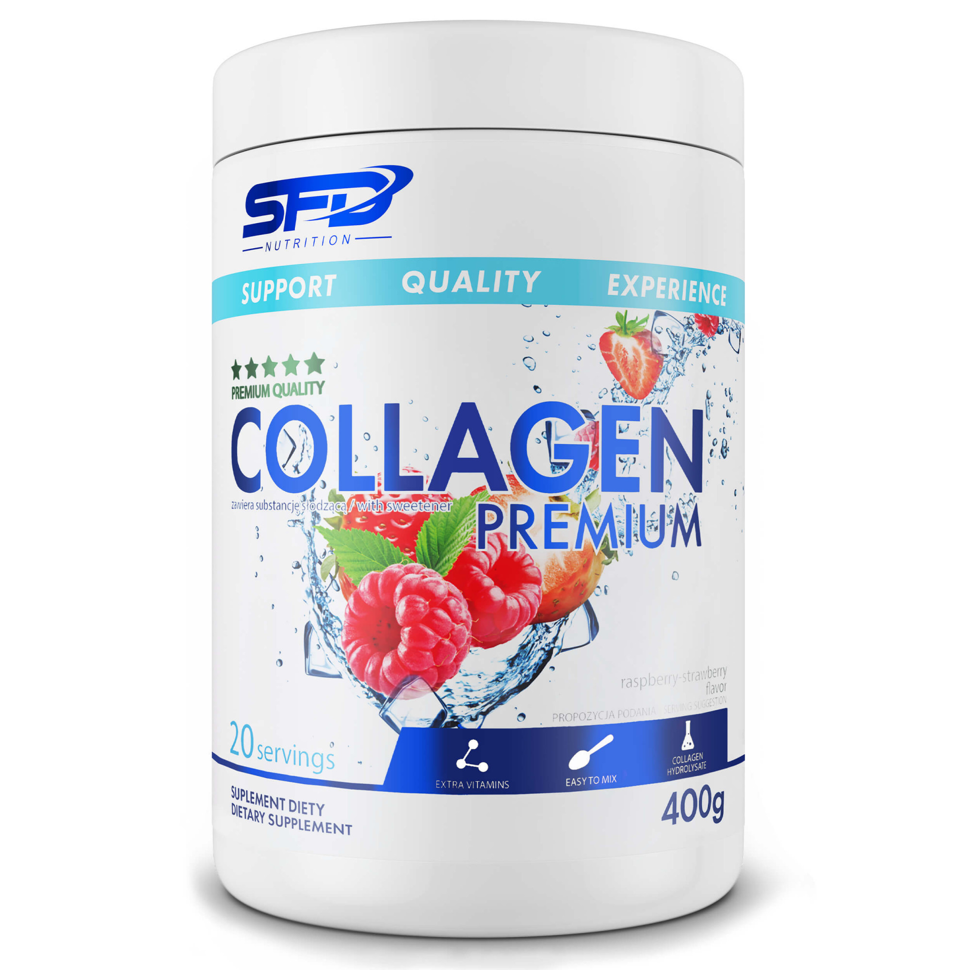 SFD Nutrition Collagen Premium 400 g /20 servings/ Orange - зображення 1