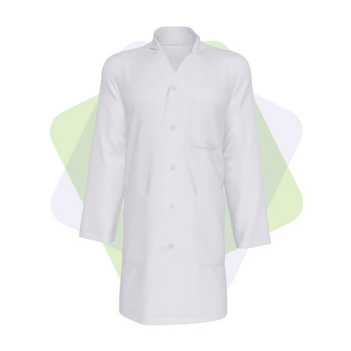 Мой портной Медицинский халат мужской, белый, 46-58 размер (MP-4502-H0001-46) - зображення 1
