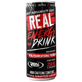 Real Pharm Real Energy Drink Zero Sugar 250 ml