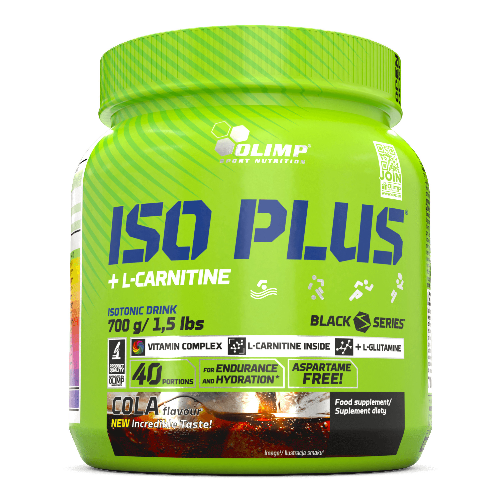 Olimp Iso Plus Powder 700 g /40 servings/ Cola - зображення 1