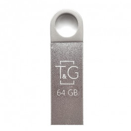 T&G 64 GB Metal Series USB 2.0 Silver (TG026-64G)
