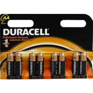 Duracell AA bat Alkaline 8шт Basic 81551273 - зображення 1