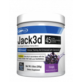 USP Labs Jack3d 250 g /45 servings/ Grape