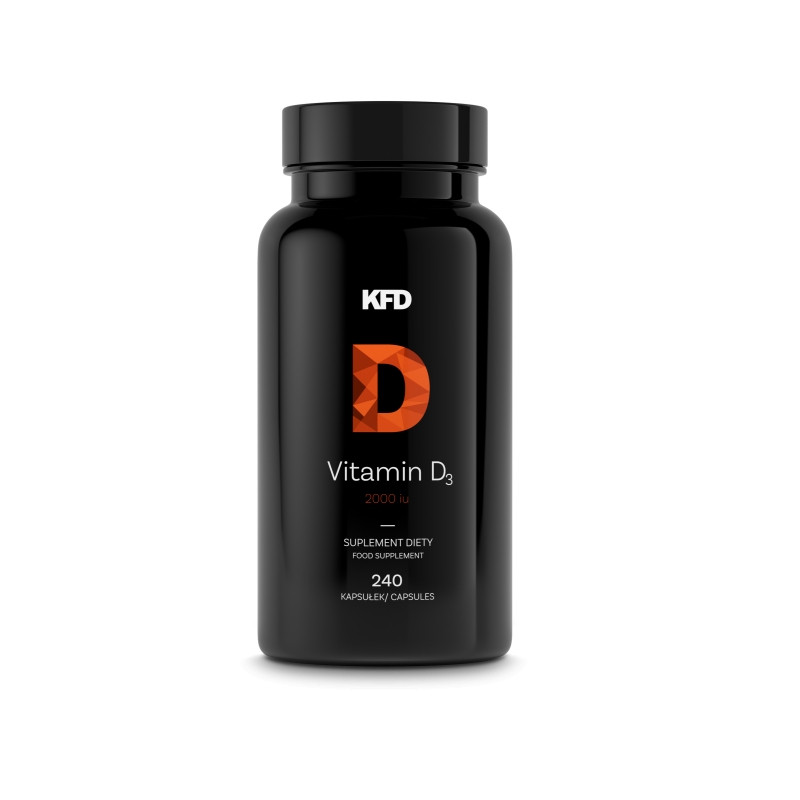 KFD Nutrition Vitamin D3 2000 IU 240 caps - зображення 1